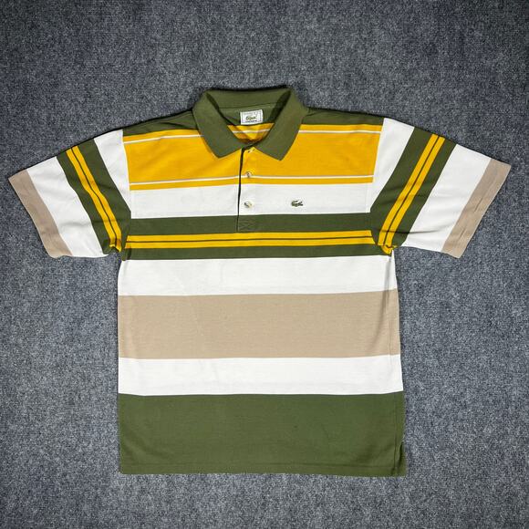 Lacoste Other - Y2K Lacoste Striped Polo Shirt Large